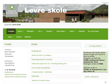 Tablet Screenshot of levreskole.no